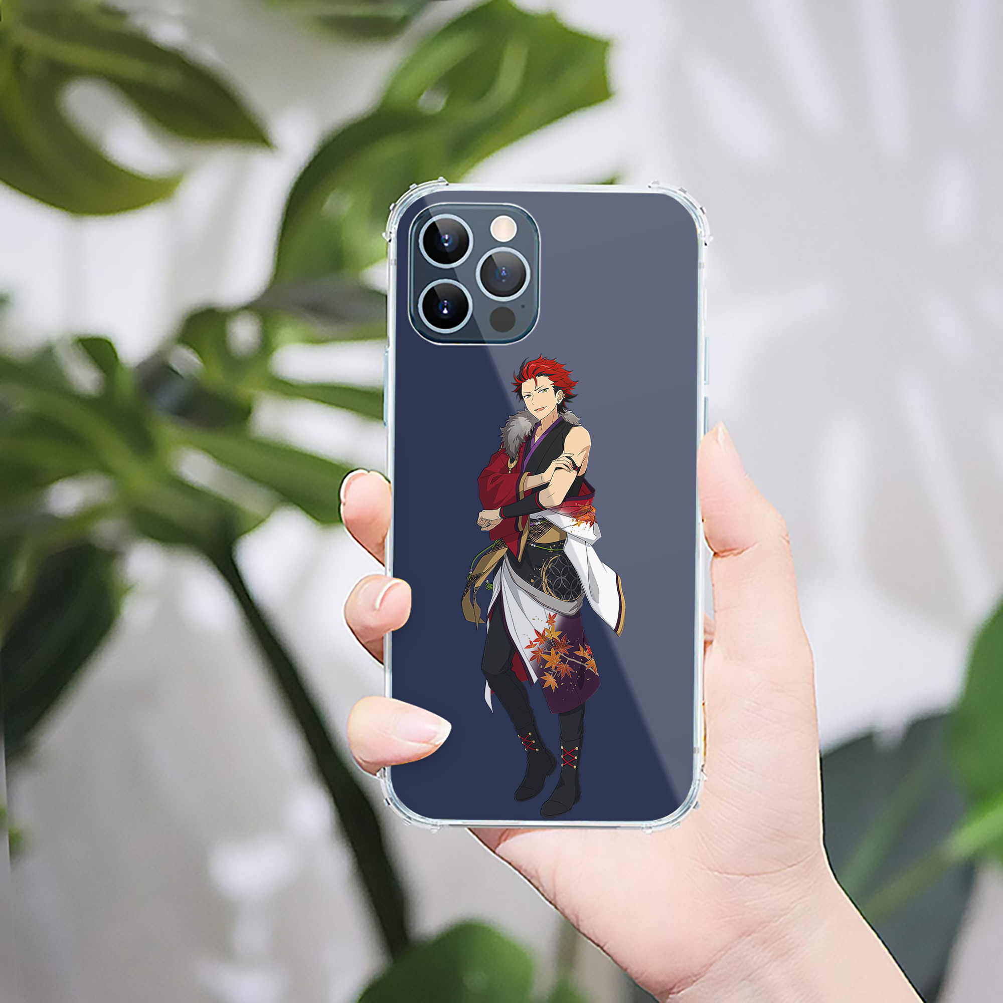 （画像用） あんさんぶるスターズ! Ensemble Stars 【iPhone 12シリーズ対応】透明スマホケース（クリアソフトケース）
